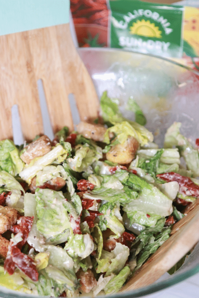 Caesar Salad with Sun-Dried Tomatoes - California Sun Dry